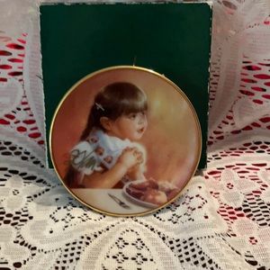 1993 Donald Zolan “ I’m Thankful Too” Mini Plate!